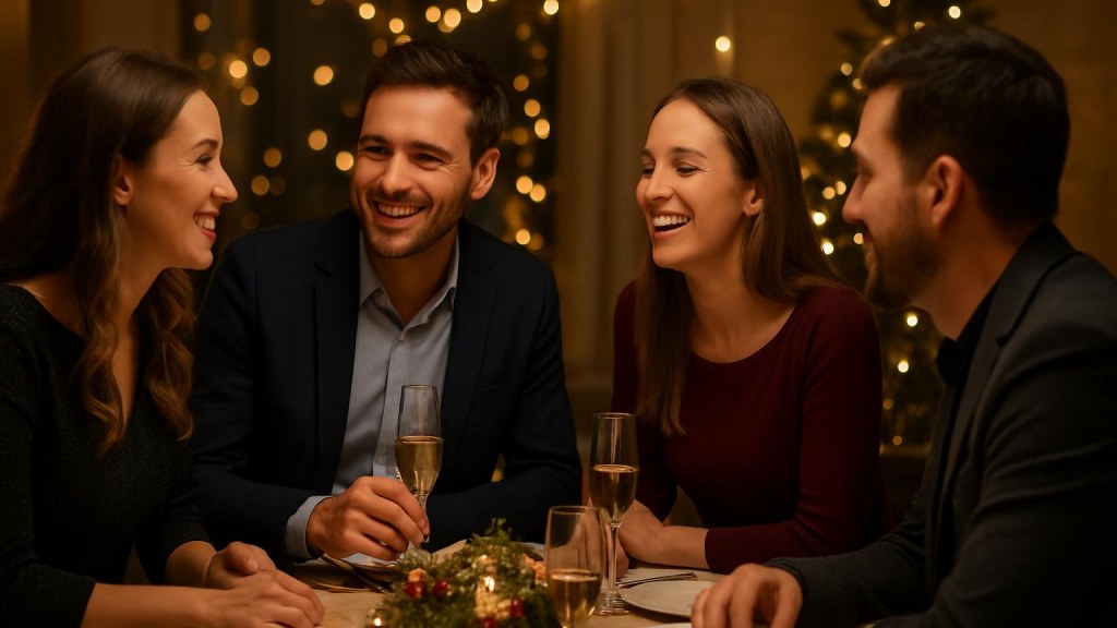 Capodanno per gruppi a Sassari: cenoni e serate per socializzare Gruppo di adulti in contesto sociale per Capodanno